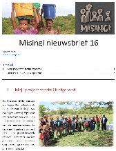 Nieuwsbrief 16