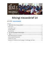 Nieuwsbrief 14